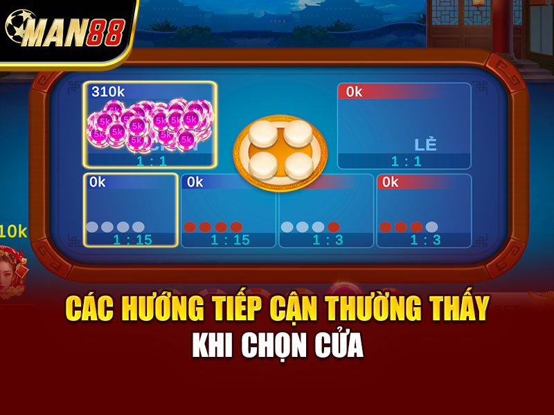 Cách chọn cửa xóc đĩa – Khi quan sát quan trọng hơn may mắn